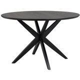 Rowico Okrogla jedilna miza s ploščo v hrastovem dekorju 120x120 cm Calverton - Rowico | Shoptok.si