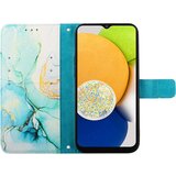 INORCO Ovitek za telefon proti praskam HT02 za Samsung Galaxy A24 4G, etui za telefon iz pravega usnja Nappa, stojalo za denarnico, (22036783) | Shoptok.si