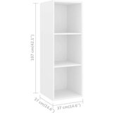  3-dijelni set TV ormarića bijeli od iverice | shoptok.hr