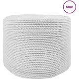 Pametna uže 4 mm 50 m Bijela 100% Pamuk | shoptok.hr