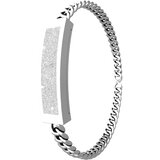 INF Pametna zapestnica Bluetooth brez zaslona iz nerjavnega jekla Silver, (5000506127) | Shoptok.si
