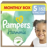 Pampers PLENICE plenice Harmonie, velikost 5 (11-16 kg), 152 kosov