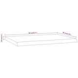 vidaXL Zidna polica 40x30x3,8 cm pravokutna bagremovo drvo živi rub | shoptok.hr