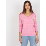 BASIC Feel Good Blouse-RV-BZ-8512.04-pink | Shoptok.si
