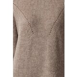 Trendyol Mink Mini Knitwear Stand Collar Sweater Dress | Shoptok.si