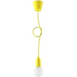  Sollux SL.0578 - Luster na sajli DIEGO 1xE27/60W/230V u boji žute | Eponuda.com