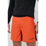 adidas Terrex Športne kratke hlače moški, oranžna barva