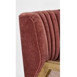 BIZZOTTO Opečnato oranžen žameten fotelj Virna – | Shoptok.si