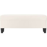  Klupa krem 100 x 35 x 41 cm od umjetne kože - Krema 100 x 35 x 41 cm | shoptok.hr