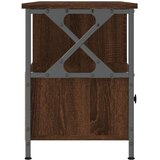 TV ormarić boja smeđeg hrasta 102x33x45 cm od drva i željeza | Eponuda.com