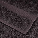vidaXL Brisače za savno 4 kos FROGN antracit 80x200 cm 100% bombaž | Shoptok.si