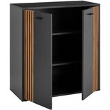 Venda KOMODA, antracit, barve hrasta | Shoptok.si