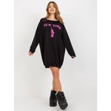 VITON Sweatshirt-VI-BL-3212.15X-black-pink | shoptok.hr