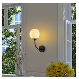 Opviq vall lamp zidna crna lampa Sferıs 15031 | ePonuda.com