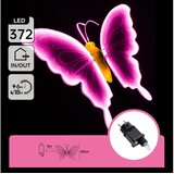 Aigostar LED spoljna dekoracija 372xLED 60 cm IP44 leptir/ružičasta | Eponuda.com