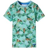  Dječja majica svjetlozelena prošarana 128 | shoptok.hr