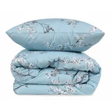 Mijolnir Plava posteljina za bračni krevet/za produženi krevet od renforce pamuka 240x220 cm Chicory –