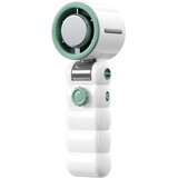 INF Zložljiv ročni ventilator z ledenim hlajenjem in 199-stopenjskim turbo White+green, (5000324874) | Shoptok.si