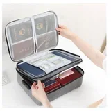 Organizator za dokumente sive boje 37*27*10cm