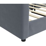  Dnevni krevet tamnosivi 80 x 200 cm baršunasti | shoptok.hr