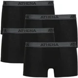 Boksarice BASIC COTON Pack de 4 Črna