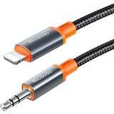 McDodo Kabel CA-0890 Lightning do 3,5 mm mini priključka AUX, 1,8 m (črn) | Shoptok.si