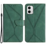 INORCO HT05 za Motorola Moto G73 5G denarnica stojalo PU usnjena torbica z vtisnjeno črto telefonski ovitek, (22035520) Cene