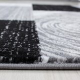 XXXL Tkana Preproga Parma, Črna, 80x150cm | Shoptok.si