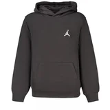 dječja hoodie dukserica s kengur džepom crna