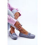 Boto marka niezdefiniowana Women's Fashionable Suede Moccasins Blue Rabell | Shoptok.si