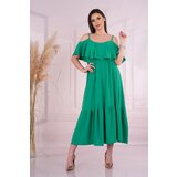 Merribel Green dress Sunlov cene