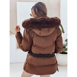 DStreet Kurtka damska LOVELINA brązowa | Shoptok.si