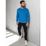 DStreet Bluza męska basic niebieska | shoptok.hr