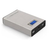 Powerbank ESPERANZA KINETIC, 8400mAh, SILVER, LED Flashlight, LCD Screen, EMP108S | Eponuda.ba