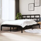  Za krevet od masivne borovine crni 140 x 190 cm | shoptok.hr