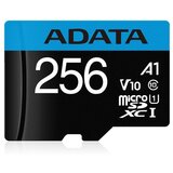  MICRO SD ADATA 256GB CLASS 10 AUSDX256GUICL10A1-RA1 R:100 MB/s, W:25 MB/s Cijene