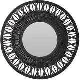 OGLEDALO OKRUGLO 56CM CRNO 435001290