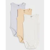 Pamučni body bez rukava 3 pack
