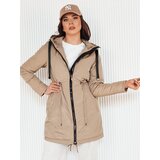 DStreet Kurtka damska parka VERCHA beżowa | ePonuda.com