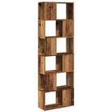 Maison Chic Knjižna omara - Knjižni regal starinski les 60x24x186 cm, (21723203) Cene