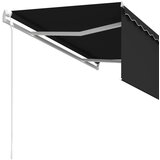  Automatska tenda na uvlačenje s roletom 3 5 x 2 5 m antracit | shoptok.hr