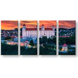  Slike na platnu 4-delne SLOVAČKA SK009E41 (moderne slike na) | shoptok.hr