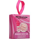 Revolution Shimmer mini Duo darilni set s posvetlitvenim učinkom za ženske 1 kos Cene
