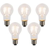 LUEDD Komplet 5 LED žarnic z žarilno nitko E27 A60 2W 210lm 2200K Cene