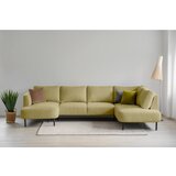 Scandic gorčično rumena kotna sedežna garnitura (desni kot/v obliki črke "u") hero | Shoptok.si
