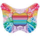  BOJE DRVENE 20BOJA METALNA KUTIJA SPARKLE BUTTERFLY FABER CASTELL 201971 | shoptok.hr