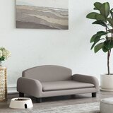 vidaXL Krevet za pse smeđesivi 70 x 45 x 30 cm od tkanine | shoptok.hr