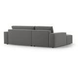 Micadoni Svijetlo siva sklopiva kutna garnitura od bouclé tkanine (s lijevim kutom) Jodie – Home | shoptok.hr