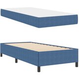  Krevetna konstrukcija s madracem Plava 80 x 200 cm tkanina | shoptok.hr