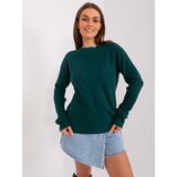 Wool Fashion Italia Sweater-AT-SW-2326.37X-dark green | Shoptok.si